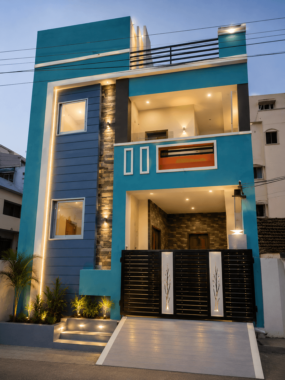 Mr. Santhosh's Residence — exterior, Erode